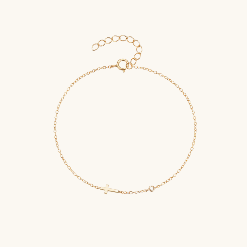 Mini-Kreuz-Armband