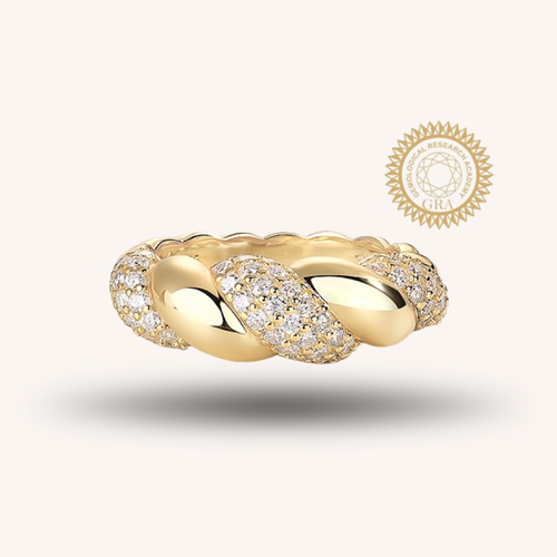 Luxury 5 Carat Round Cut Moissanite Engagement Ring(09)