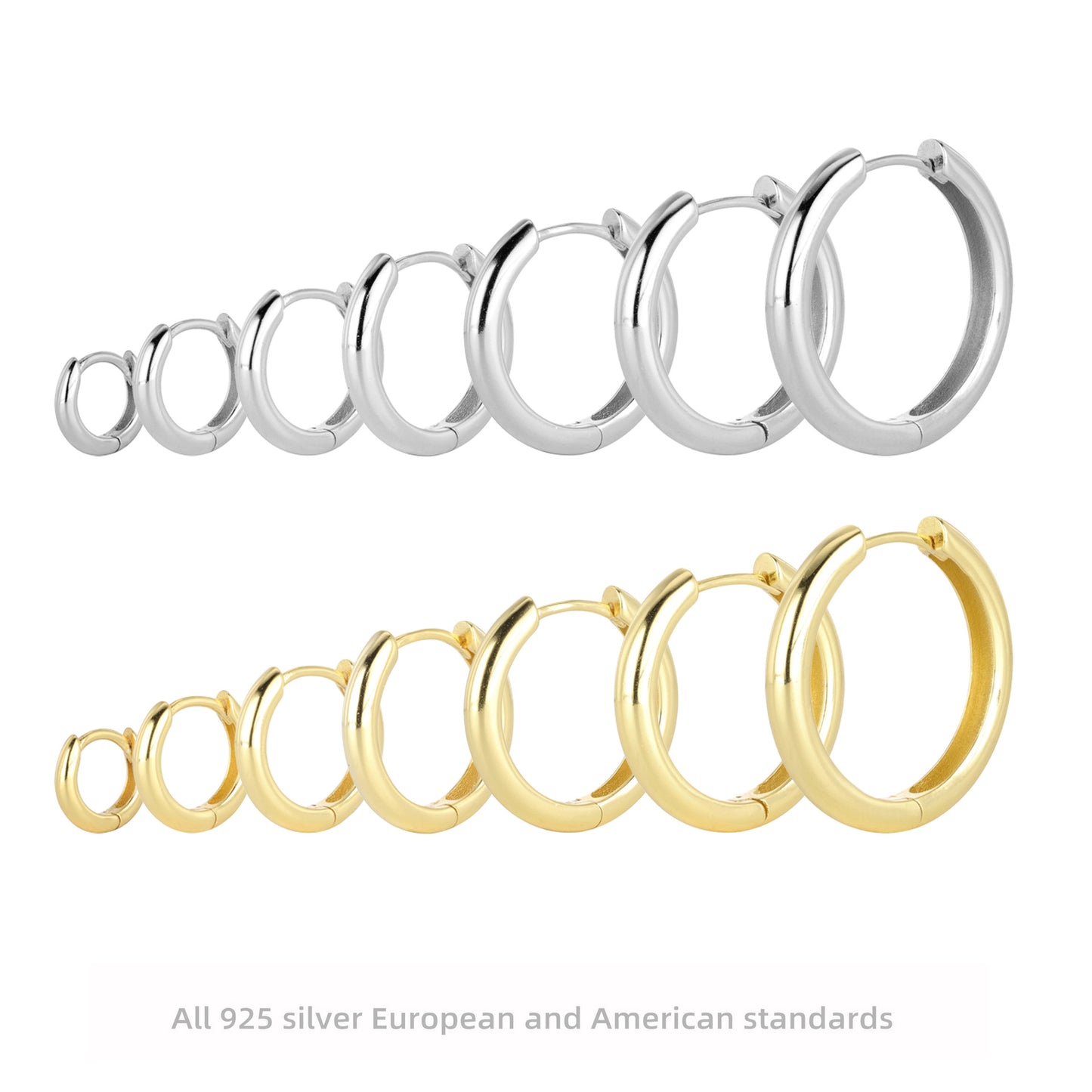 Créoles Tube Huggie