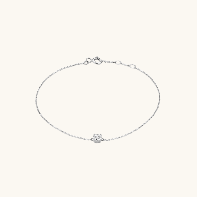 Solo Round Diamond Bracelet