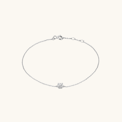 Solo Round Diamond Bracelet