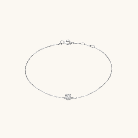 Solo Round Diamond Bracelet