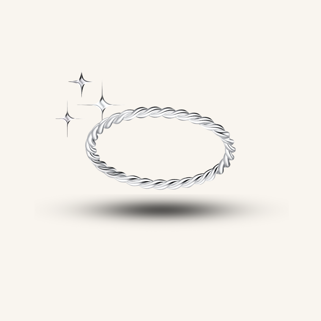 Interlace Spark Ring