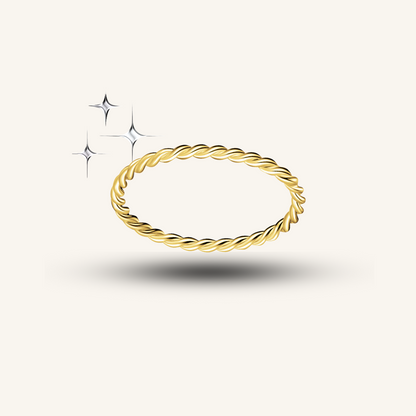 Interlace Spark Ring