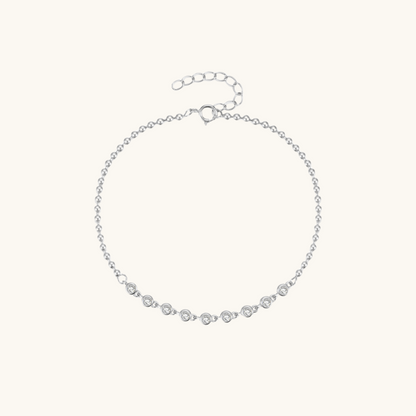 Pave Diamond Beaded Bracelet