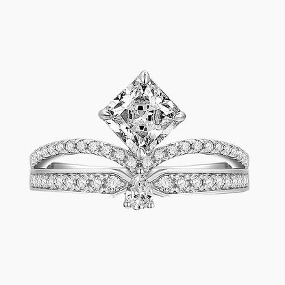 sterling silver rings; crown rings for women; Eamti;