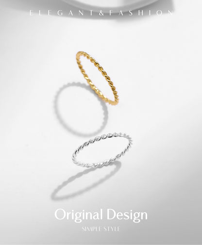 Interlace Spark Ring