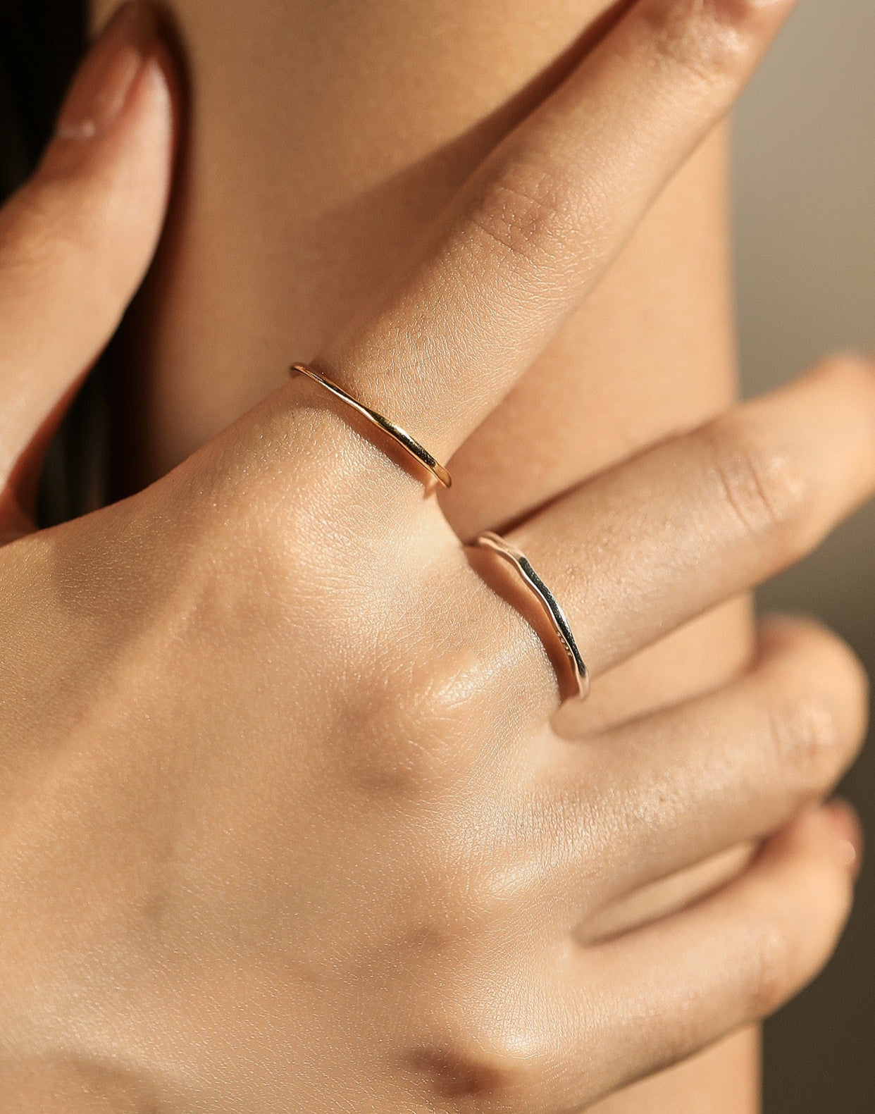 Twist Curve Ring