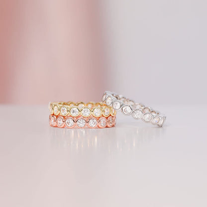 wedding band for women, s925 eternity rings, round cut eternity ring, sterling silver wedding band, round cut, s925 wedding band