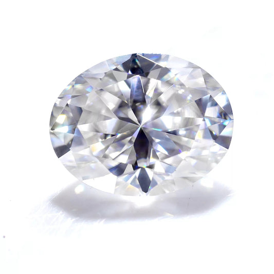 3 Carat 8*10mm Oval Shape Moissanite Loose Stones