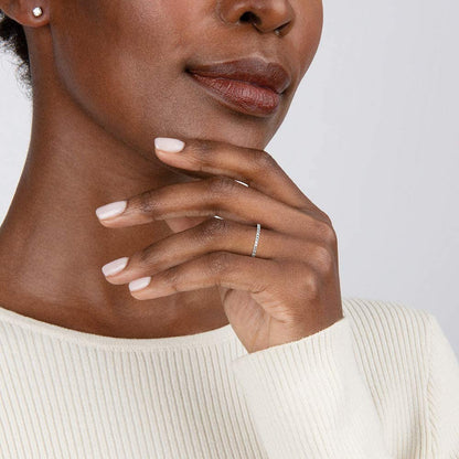 simple rings; quality rings; Eamti; classic gemstone rings; sterling silver rings; Eamti; eternity ring, infinity ring, s925 band ring for women, full eternity, full eternity